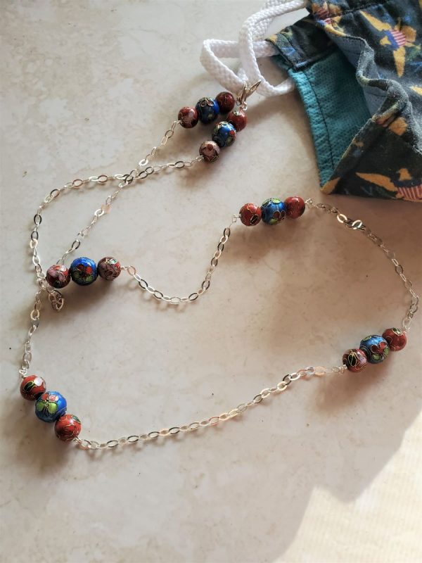 beaded mask chains