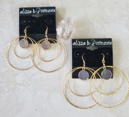 double hoop earrings