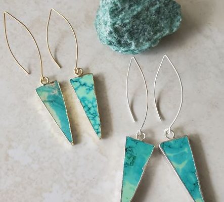 turquoise earrings