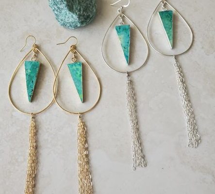 long tassel earrings