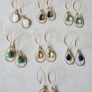 teardrop earrings