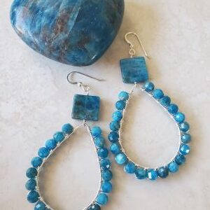 apatite earrings