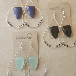 Large Teardrop Earrings