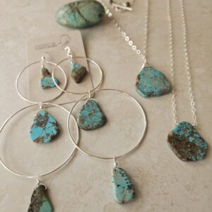 Baroque Turquoise earrings