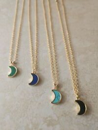 moon necklaces